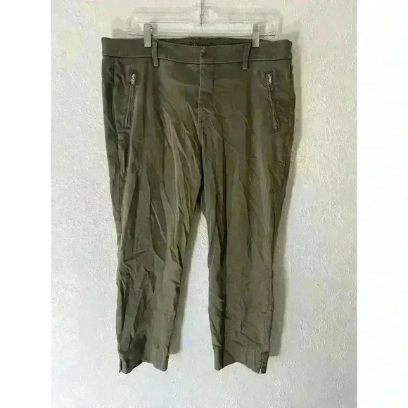 Level 99 Women Green Casual Pants 32 P - Picture 1 of 9